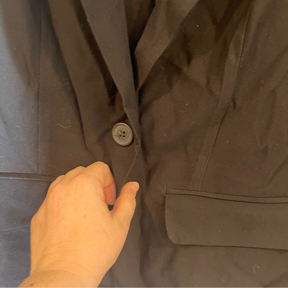 NEW Philosophy black size xsmall black blazer button front - Picture 2 of 9